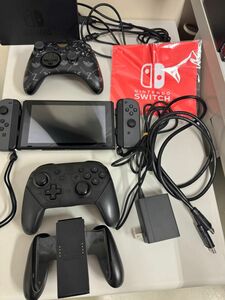 Nintendo Switch グレー 新モデル　＋　プロコン