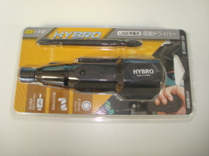 中古品　HYBRO NT-HB001B　USB充電式電動ドライバー