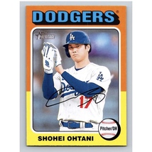 2024 最新!! ドジャース 大谷翔平 Shohei Ohtani Topps Heritage #371 / エンゼルス ドジャーズ 移籍 記念 MVP ジャージ サイン等_画像1