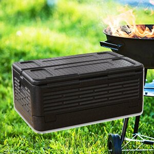  cooler-box keep cool heat insulation high capacity 60L folding type barbecue picnic outdoor large 102