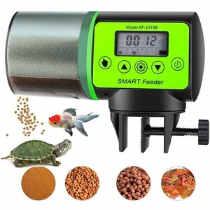  fish automatic feeder feeding vessel tropical fish goldfish water group aquarium for many -step & many rotation number automatic feeding machine distribution . amount adjustment possibility quiet sound absence correspondence 528