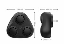 最新型 超音波ネズミ駆除 強力 周波数 害獣害虫駆除 コウモリ回避 3スピーカー強化型 ゴキブリ ねずみ コウモリ対策 便利省エネ 静音 536_画像5