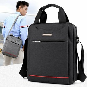  shoulder bag diagonal .. water-repellent 2way light shoulder .. simple adult business light weight commuting men's lady's black 668