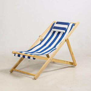  beach chair deck chair folding type comfortable durability outdoor camp 462