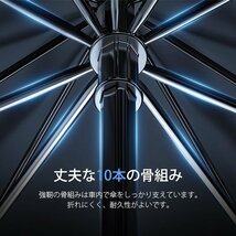 サンシェード 車 フロント 中棒が曲がる 折りたたみ 日よけ 紫外線対策 遮光断熱 プライバシー保護 暑さ対策 140*80cm（mサイズ）437M_画像6