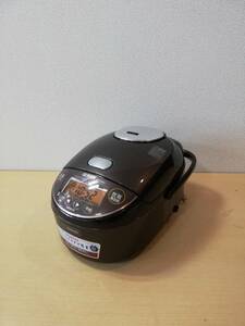 【こ6】NP-ZT10KS ZOJIRUSHI 象印 IH 炊飯器 炊飯ジャー 5合炊き 2019年製 通電確認済み 動作品