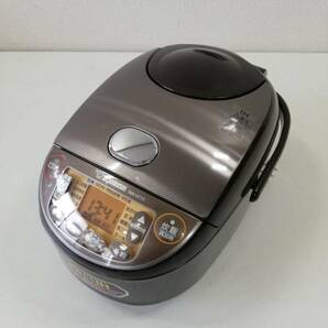 【す78】NW-VC10 ZOJIRUSI 象印 IH 炊飯器 炊飯ジャー 2023年製 通電確認済み 動作品の画像1