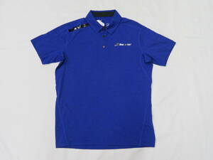 668　バボラ Babolat テニス VS SHORT SLEEVE SHIRT　ブルー（M）