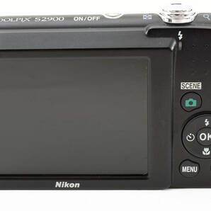 【動作良好美品★】ニコン Nikon COOLPIX S2900 4.6-23.0mm 1:3.2-6.5 コンパクトデジタルカメラ #M10387の画像9