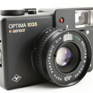 【元箱付き極上美品★】アグファ AGFA OPTIMA 1035 sensor 40mm F2.8 フィルムカメラ #M10443の画像4