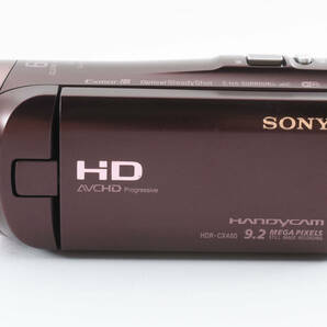 【動作良好美品★】SONY ソニー HDR-CX480 ブラウン ビデオカメラ #M10451の画像7