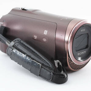 【動作良好美品★】SONY ソニー HDR-CX480 ブラウン ビデオカメラ #M10451の画像3