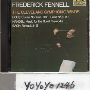 b563 ホルスト、ヘンデル、バッハ : FENNELL /THE CLEVELAND SYMPHONIC WINDSの画像1