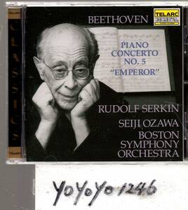 OL124　ベートーヴェン：ピアノ協奏曲第5番「皇帝」/ゼルキン、小澤征爾