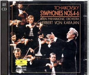 チャイコフスキー：交響曲第4番、第6番「悲愴」/カラヤン（2CD）