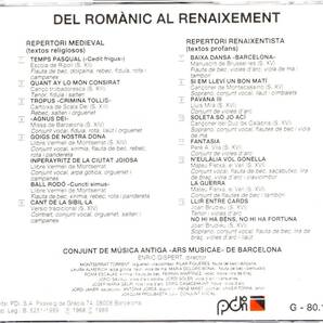 pc114 DEL ROMANIC AL RENAIXEMENTの画像2