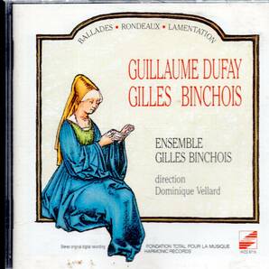 a002   DUFAY,BINCHOIS :ENSEMBLE GILLES BINCHOIS /VELLARDの画像1