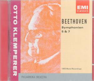 b481　　　ベートーヴェン：交響曲第5番「運命」＆7番／クレンペラー
