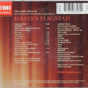 b086  ワーグナー他：THE VERY BEST OF KIRSTEN FLAGSTAD (2CD)の画像2