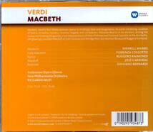 b428　　　ヴェルディ：MACBETH /ムーティ(2CD)_画像2