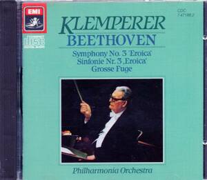 b081　　　　ベートーヴェン：交響曲第3番「英雄」他／クレンペラー