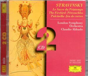 pc380　　ストラヴィンスキー：春の祭典、ペトルーシュカ　他／アバド(2CD)