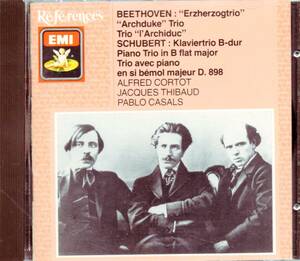 ol328 ベートーヴェン：TRIO POUR PIANO EN SI BEMOL MAJEUR 他／CORTOT