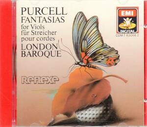 a745　　　　パーセル：FANTASIAS FOR VIOLS /LONDON BAROQUE