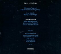 Trio Mediaeval Words Of The Angel_画像2