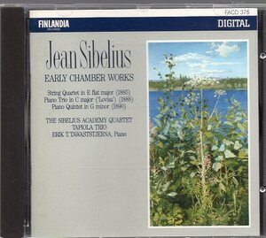 Sibelius: Early Chamber Works