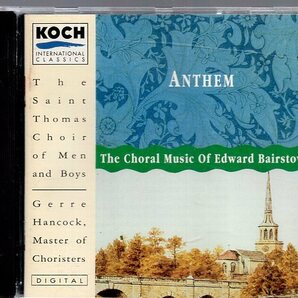 ANTHEM The Choral Music Of Edward Bairstowの画像1