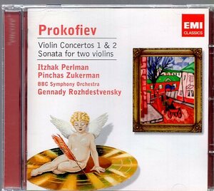 プロコフィエフ：ヴァイオリン協奏曲第１番＆第２番、二本のヴァイオリン・ソナタ/パールマン、ズーカーマン