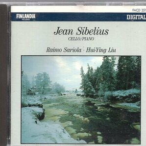 Jean Sibelius / Raimo Sariola, Hui-Ying Liu* Cello/Pianoの画像1