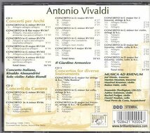 ヴィヴァルディ：協奏曲集/イル・ジャルディーノ・アルモニコ、ポッジャー、他（３ＣＤ） _画像2