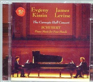 キーシン＆レヴァイン / シューベルト：4手のためのピアノ作品集（２CD)