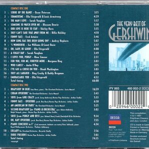 THE VERY BEST OF GERSHWIN (2CD)の画像2