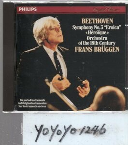 OL811 旧西独プレス　ベートーヴェン：交響曲第3番/ブリュッヘン