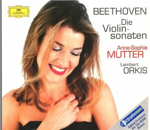ベートーヴェン：ヴァイオリン・ソナタ全集/ムター、オーキス（４CD)