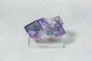 原石 鉱物 標本 フローライト 蛍石 中国 ヤオガンシャン 透明 大結晶 蛍光鉱物