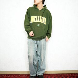 USA VINTAGE COLLEGE PRINT DESIGN SWEAT HOODIE/アメリカ古着カレッジプリントデザインスウェットフーディ(パーカー)