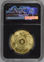 【記念貨幣】2022年 南アフリカ ゴールド ライオン 金貨 50ランド 1oz NGC PF70 UC ビッグ 5 シリーズ II 初日出荷日 最高鑑定品★L59_画像2