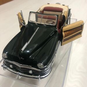 フランクリンミント 1/24 1948 Chrysler Town&Country ミニカー 現状/クライスラー タウン カントリー ウッディ