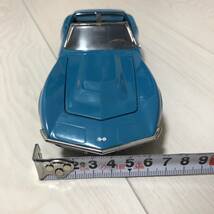 フランクリンミント シボレーコルベットスポーツクーペ 1/24 1968 Chevrolet Corvette Sport Coupe ダイキャスト製 _画像1