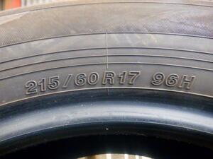 中古 215/60R17　2本　ヨコハマ　132858 タイヤ