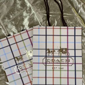 coach コーチショッパー 紙袋 2枚セット