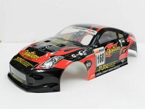 ニッサン Z33 フェアレディーZ タイプ 黒赤 1/10 ドリフトラジコンカー用 スペアボディー