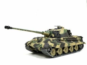  ultra rare hard-to-find![ has painted final product tank radio-controller ]Heng Long 2.4GHz Ver.7.0 1/16 King Tiger 3888A-1 Upgrade metal caterpillar specification 