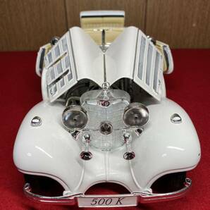 Ｋ４-ダイキャスト【 モデルカー メルセデス ベンツ 500K 1936 ( 1/18スケール ) MAISTO 】MADE IN CHINA ＞レース スポーツカー ミニカーの画像8