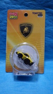 チョロＱzero ランボルギーニ/Lamborghini アヴェンタドール/Aventador 50th Anniversity/Anniversario 黄色　Z-78a