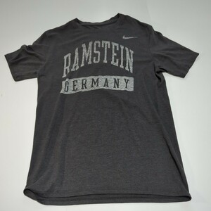 ☆ナイキ　NIKE　半袖Tシャツ　メンズ　Мサイズ　グレー　灰色　スポーツ　ドイツ　Germany　古着　ビィンテージ　オールド　